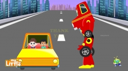 کارتون Red Super Car Ricky قسمت 5